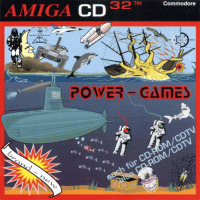 Power Games PAL Amiga CD32 PAL box art